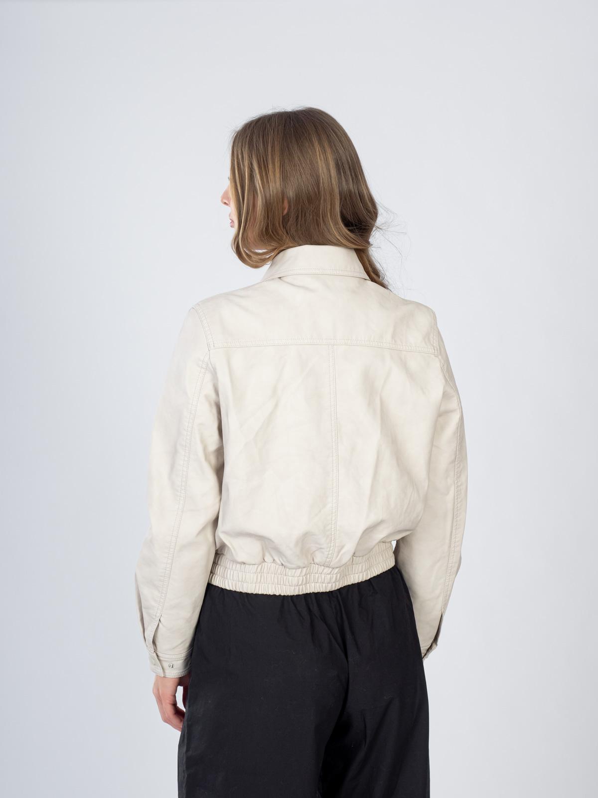 Куртка женская из эко-кожи 6706