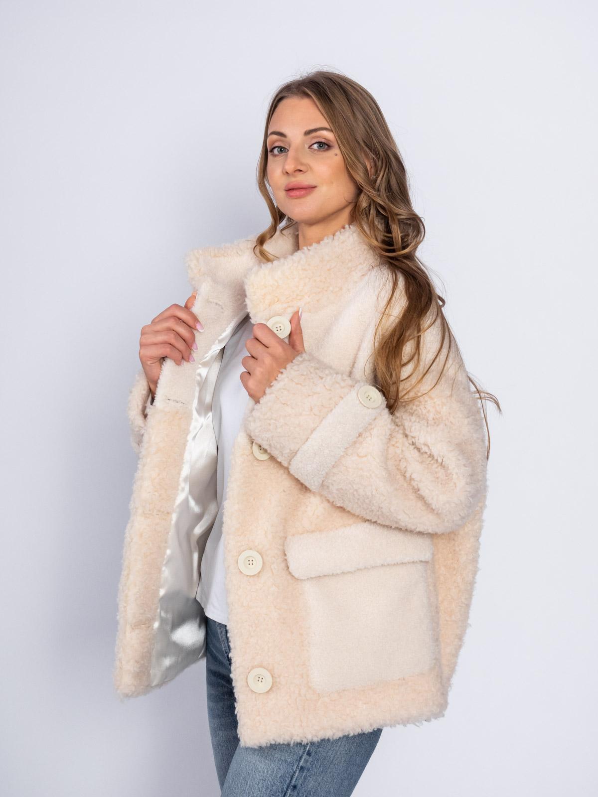 Шуба из эко-меха SOFIA С-50