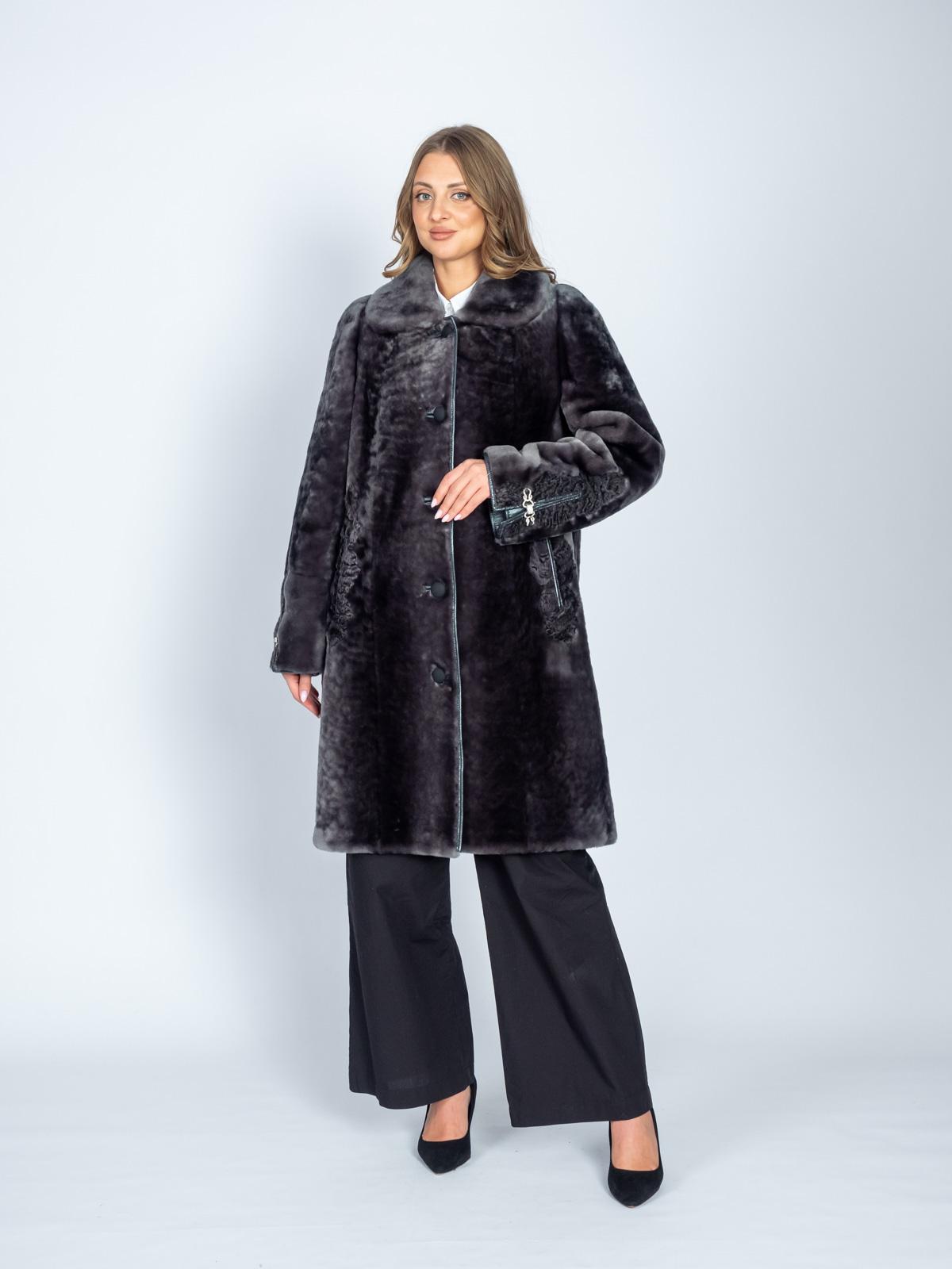 Шуба из меха овчины Bagira Queen M-111