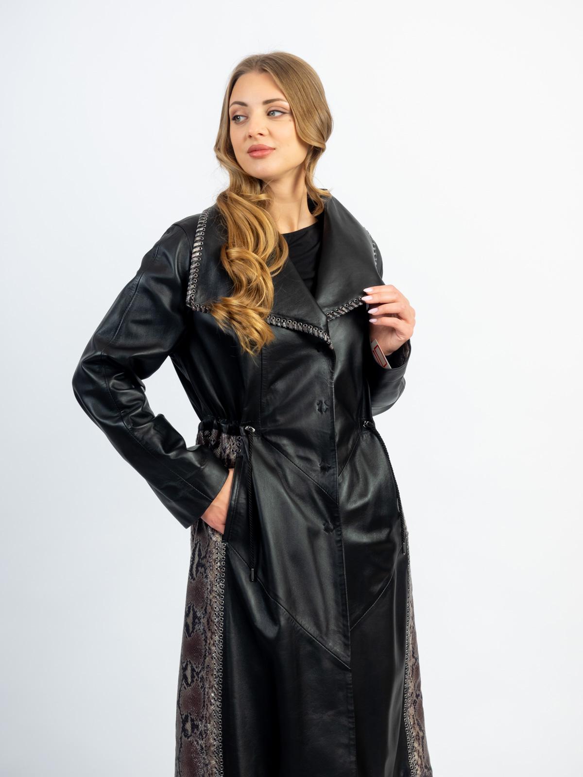 Пальто женское из натуральной кожи LINDI WEST 2563-110