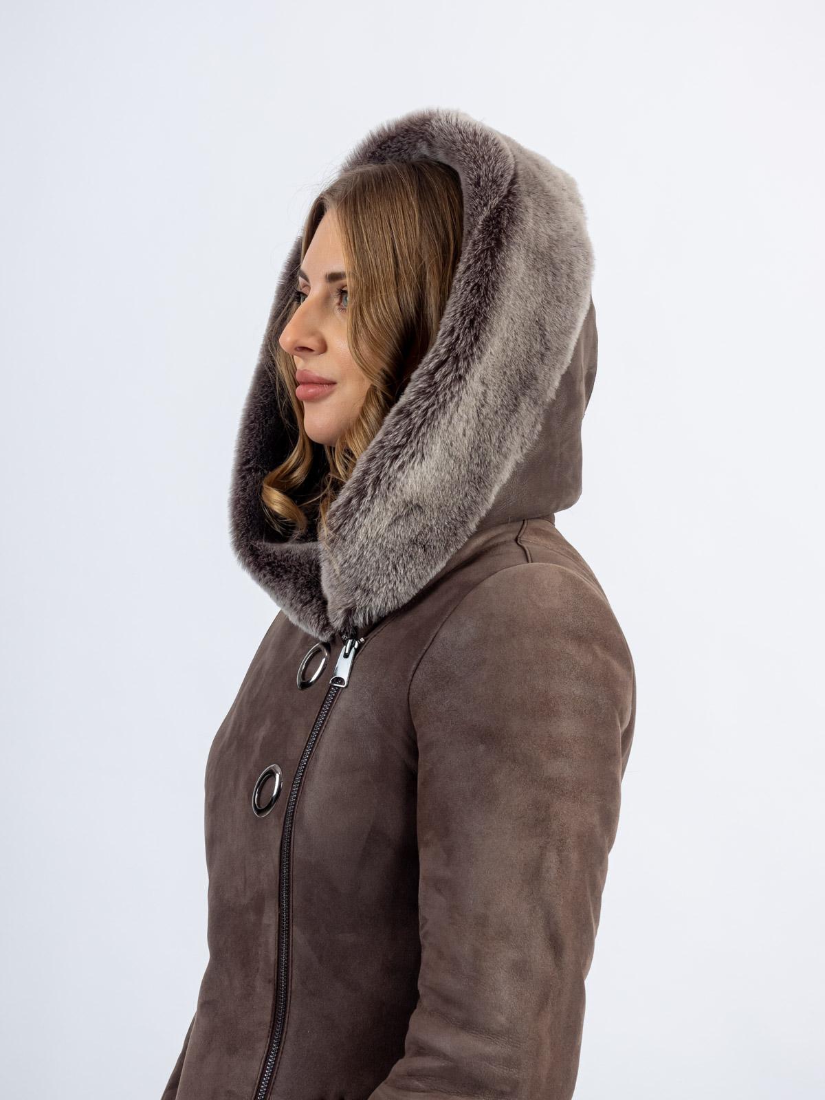 Дубленка женская из меха овчины Lucrezia 7017