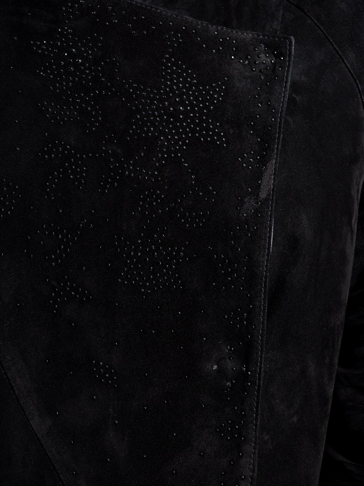 Плащ из натуральной кожи Lucrezia 18306