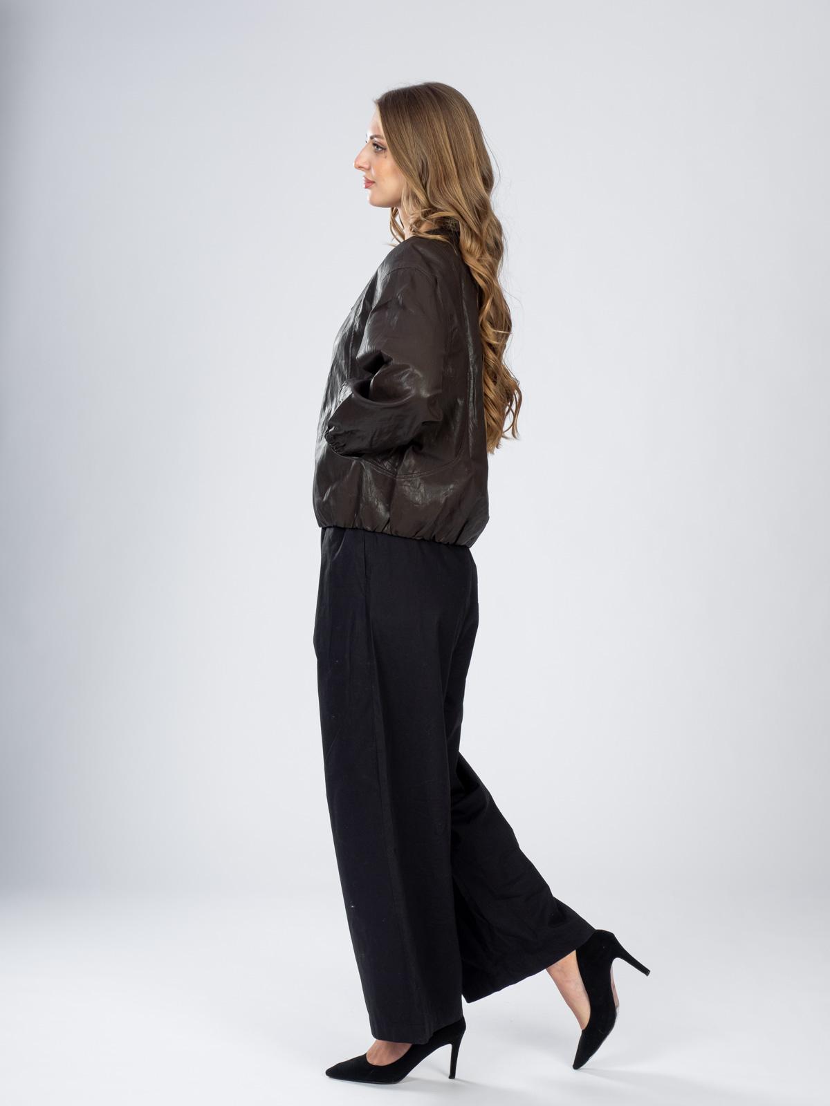 Куртка из эко-кожи женская 8089