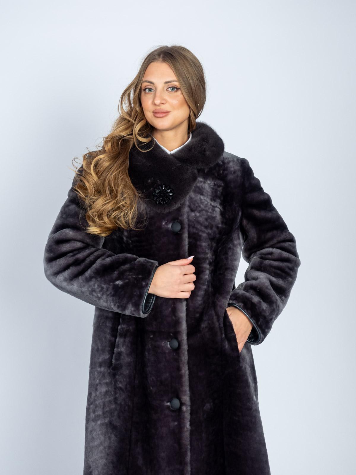 Шуба из меха овчины Bagira Queen M-218