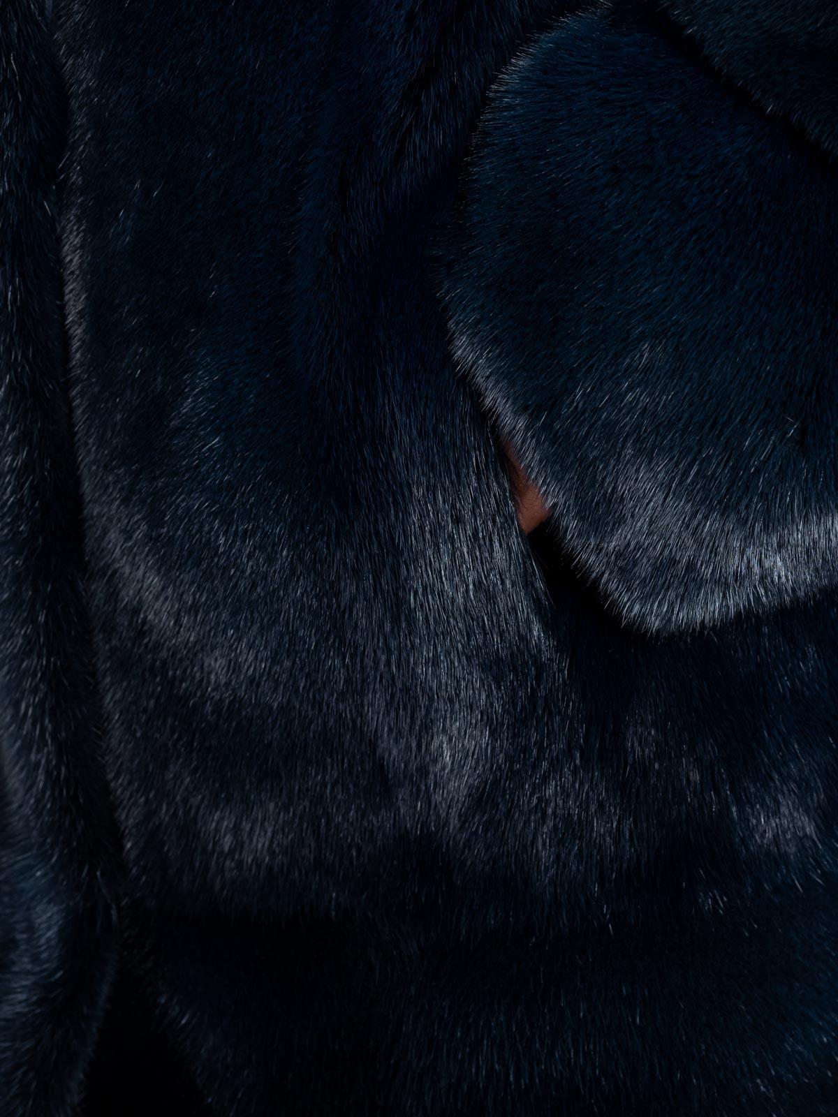 Шуба из меха норки женская Меха России 494-44