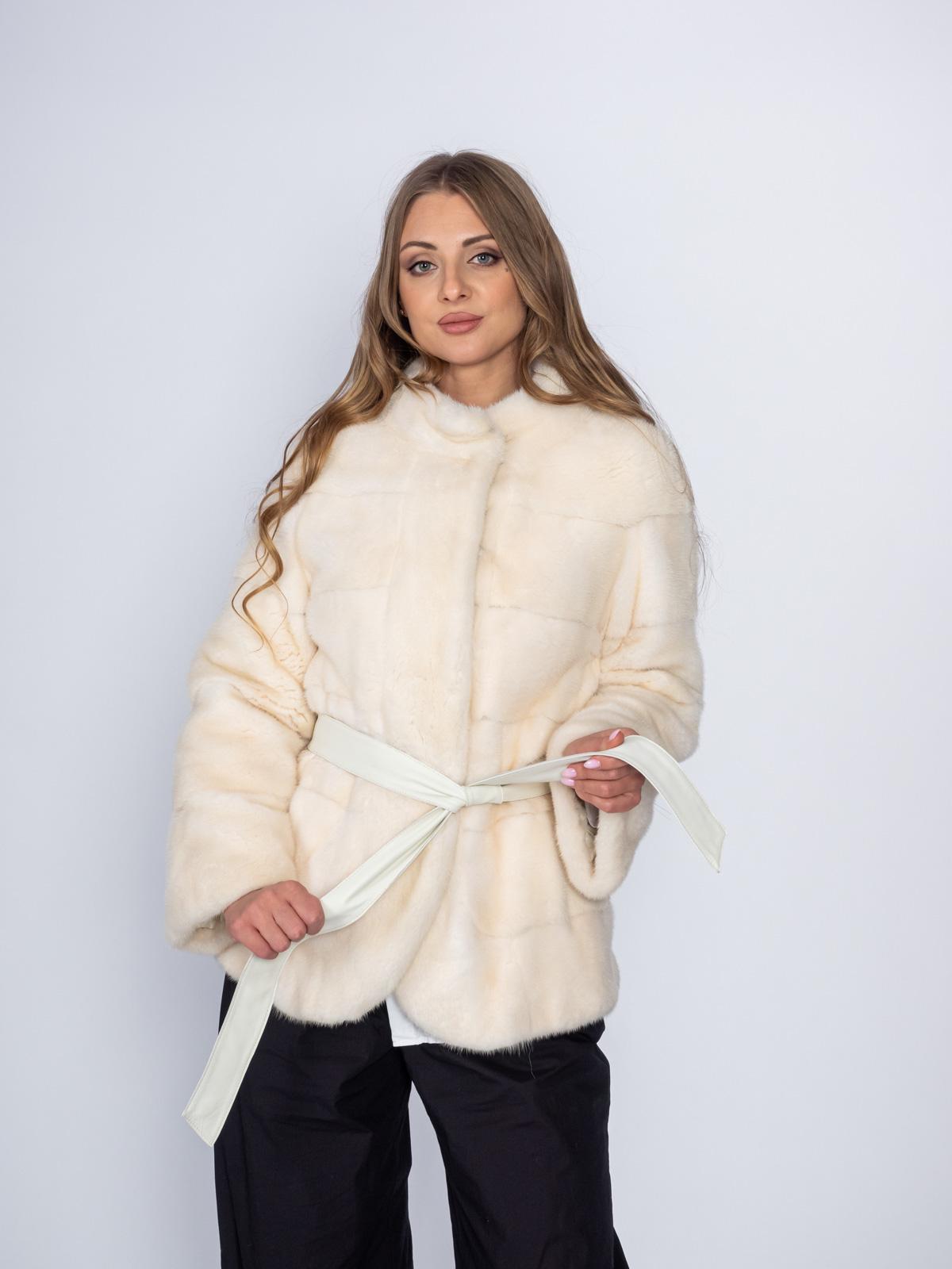 Шуба из меха норки женская  Меховая Мода MULLER