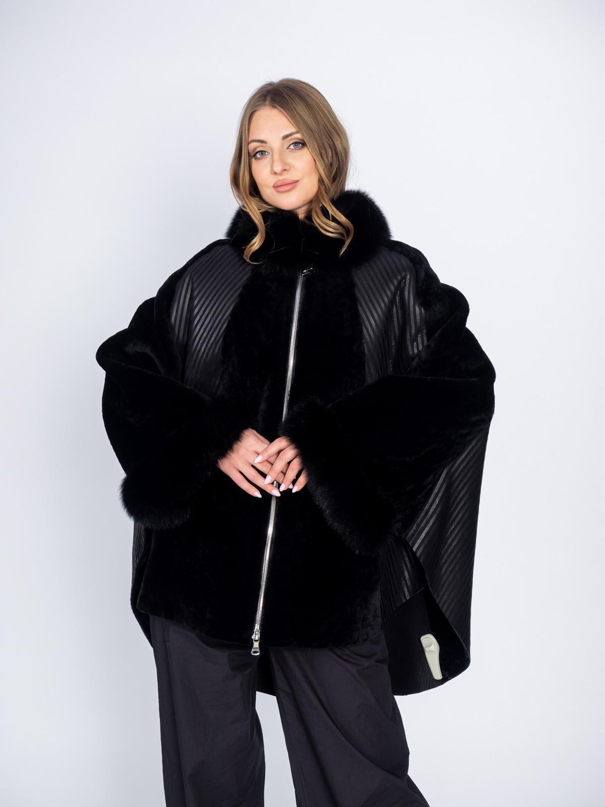 Дубленка женская из меха овчины LINDI WEST 7235-83