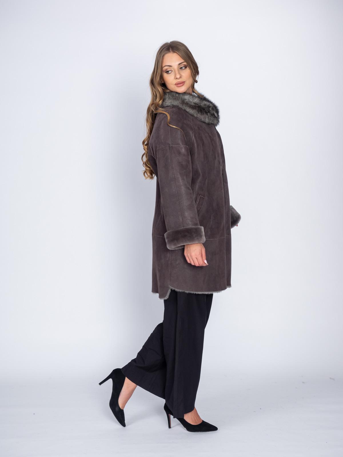 Дубленка из меха овчины DiAnna К-29039