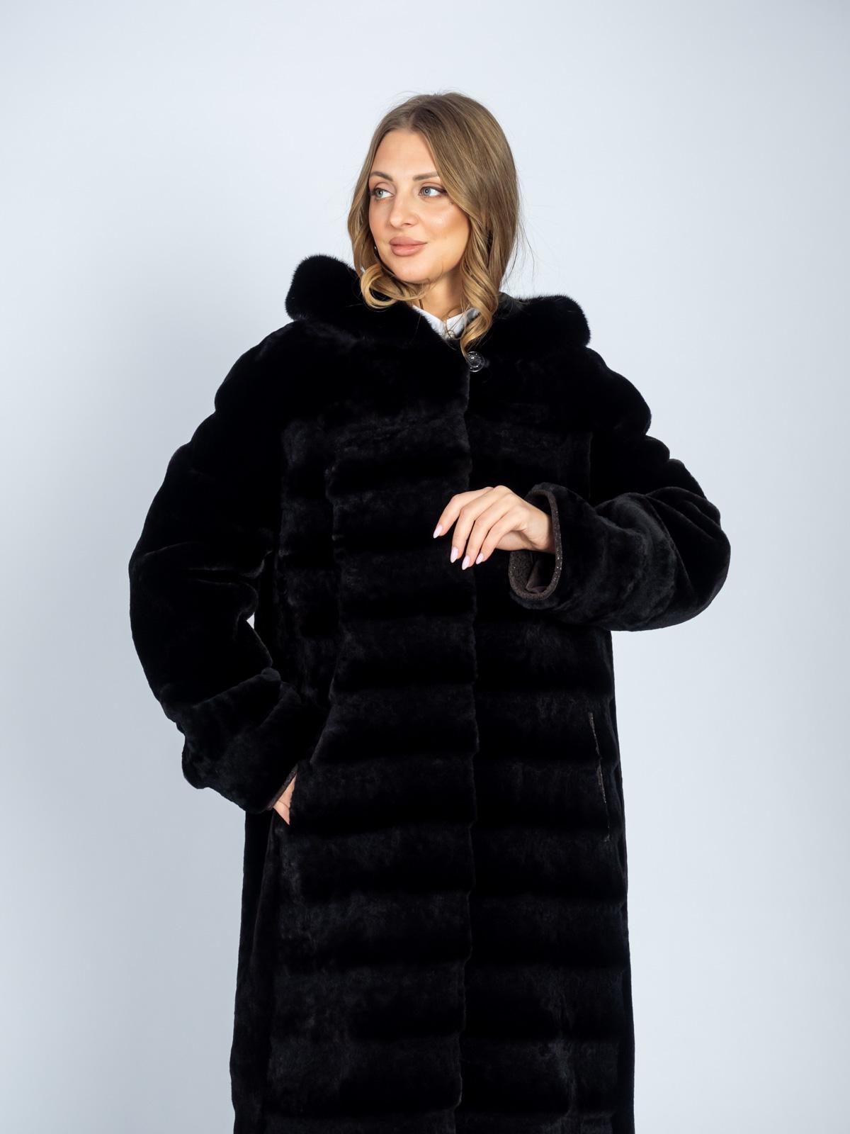 Шуба женская из меха овчины Bagira Queen M-230