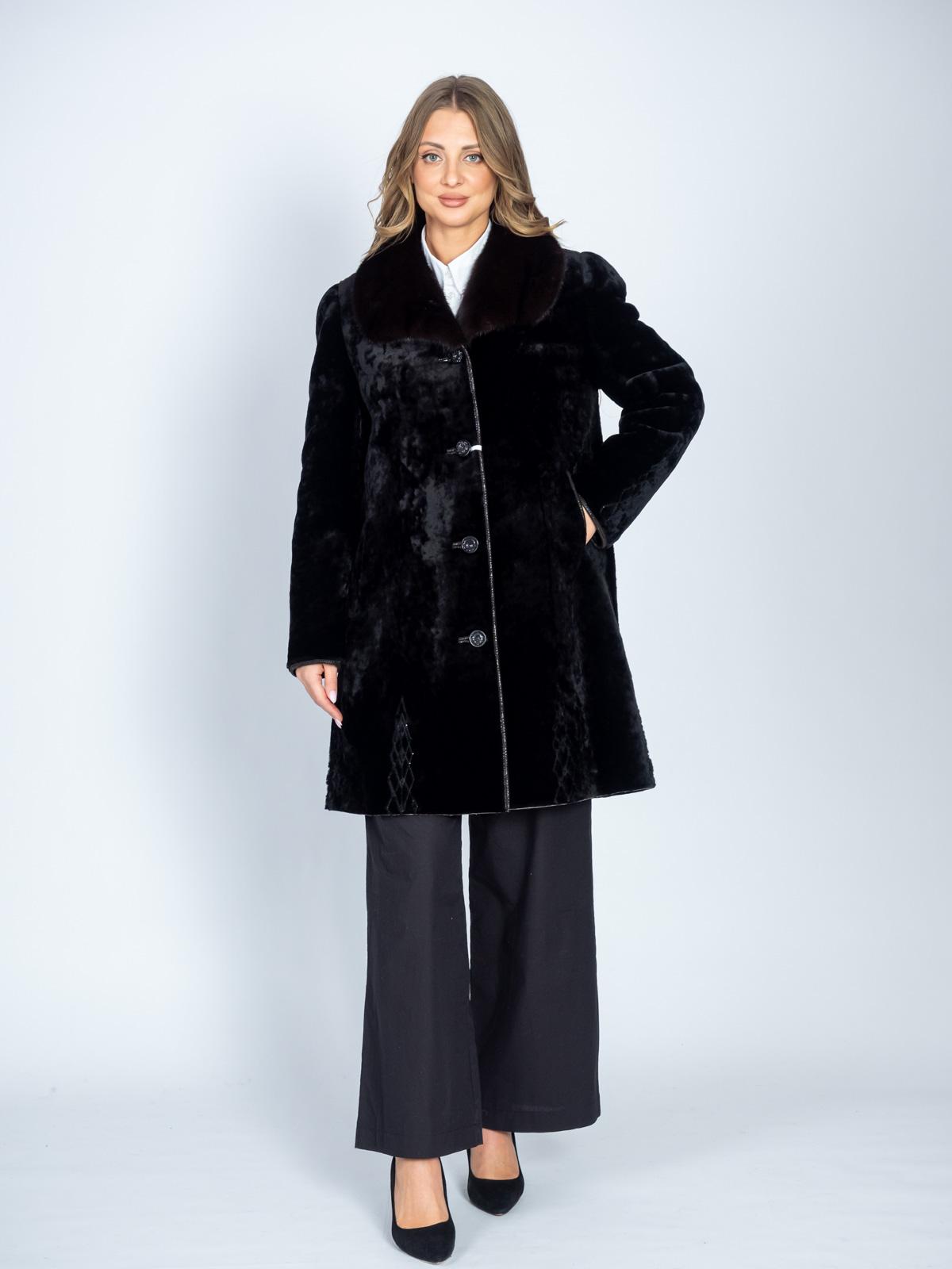 Шуба из меха овчины Aliance fur А-19