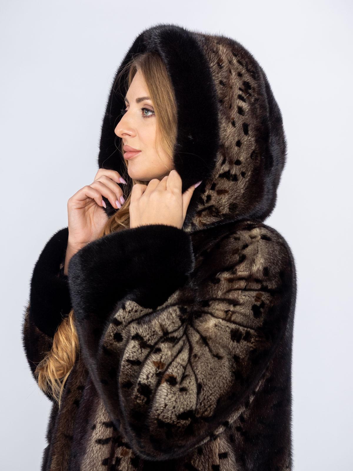 Шуба из меха норки Меховая Мода 406-34