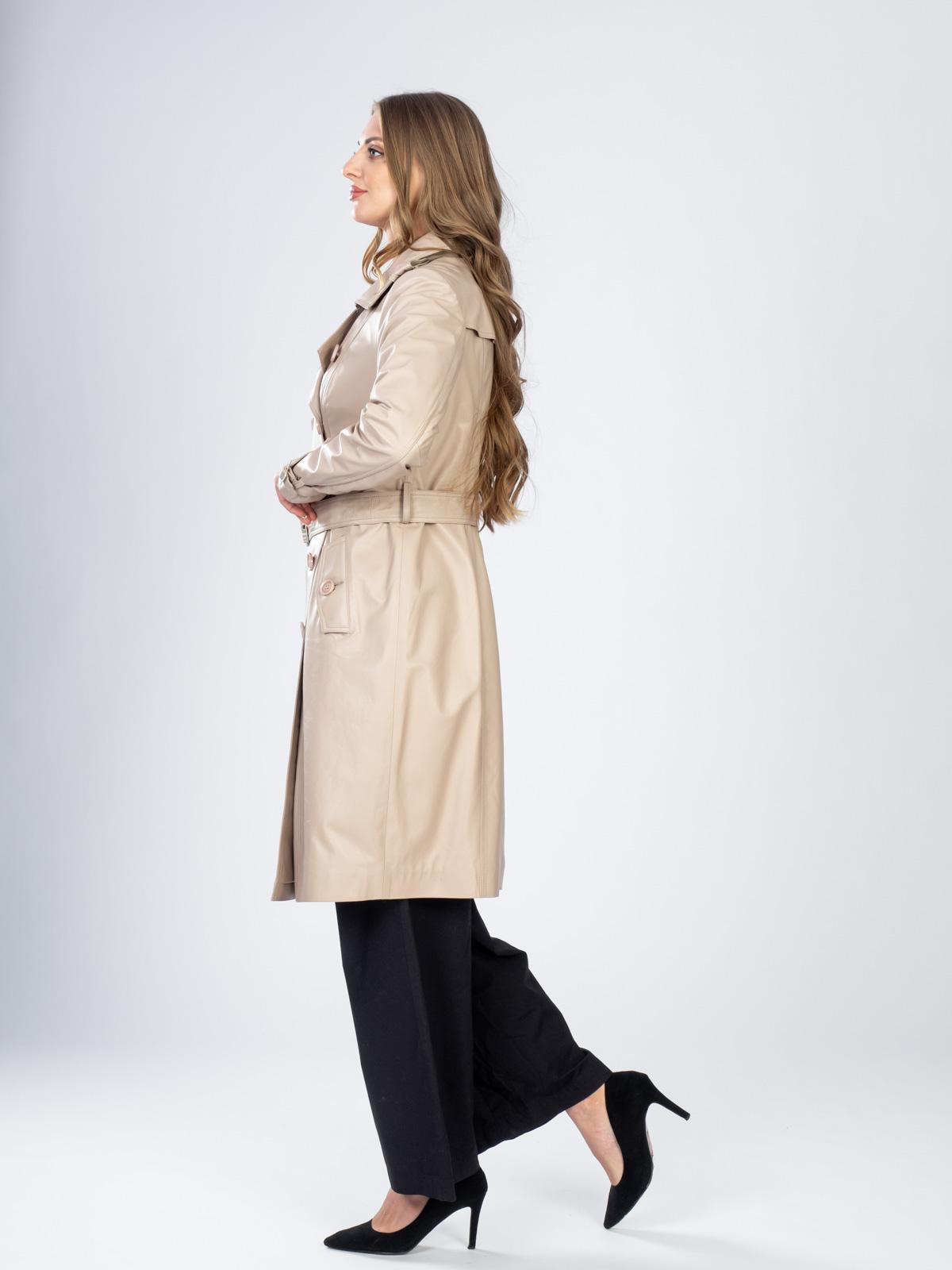 Плащ женский из натуральной кожи Dio Gomez 15450