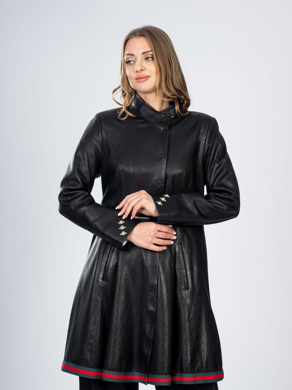 Плащ женский из натуральной кожи LINDI WEST 2318-90