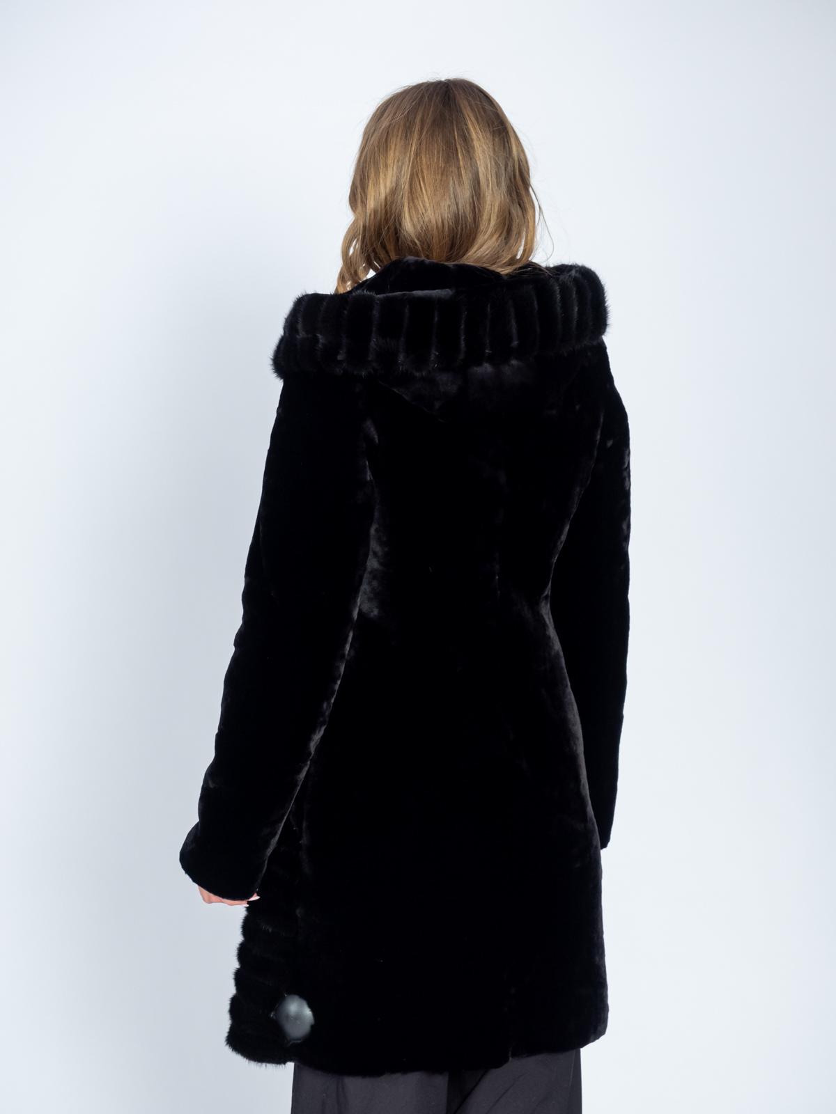 Шуба из меха овчины женская Roberto Rafio ГО-89