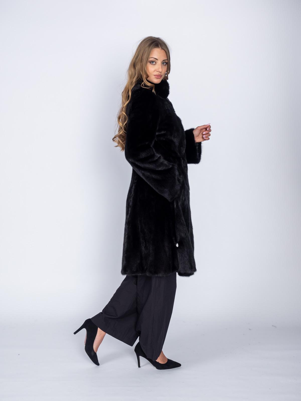 Шуба женская норковая Меха России Френч №3