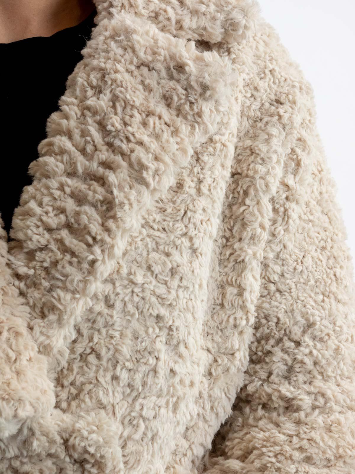 Шуба женская из эко-меха 002