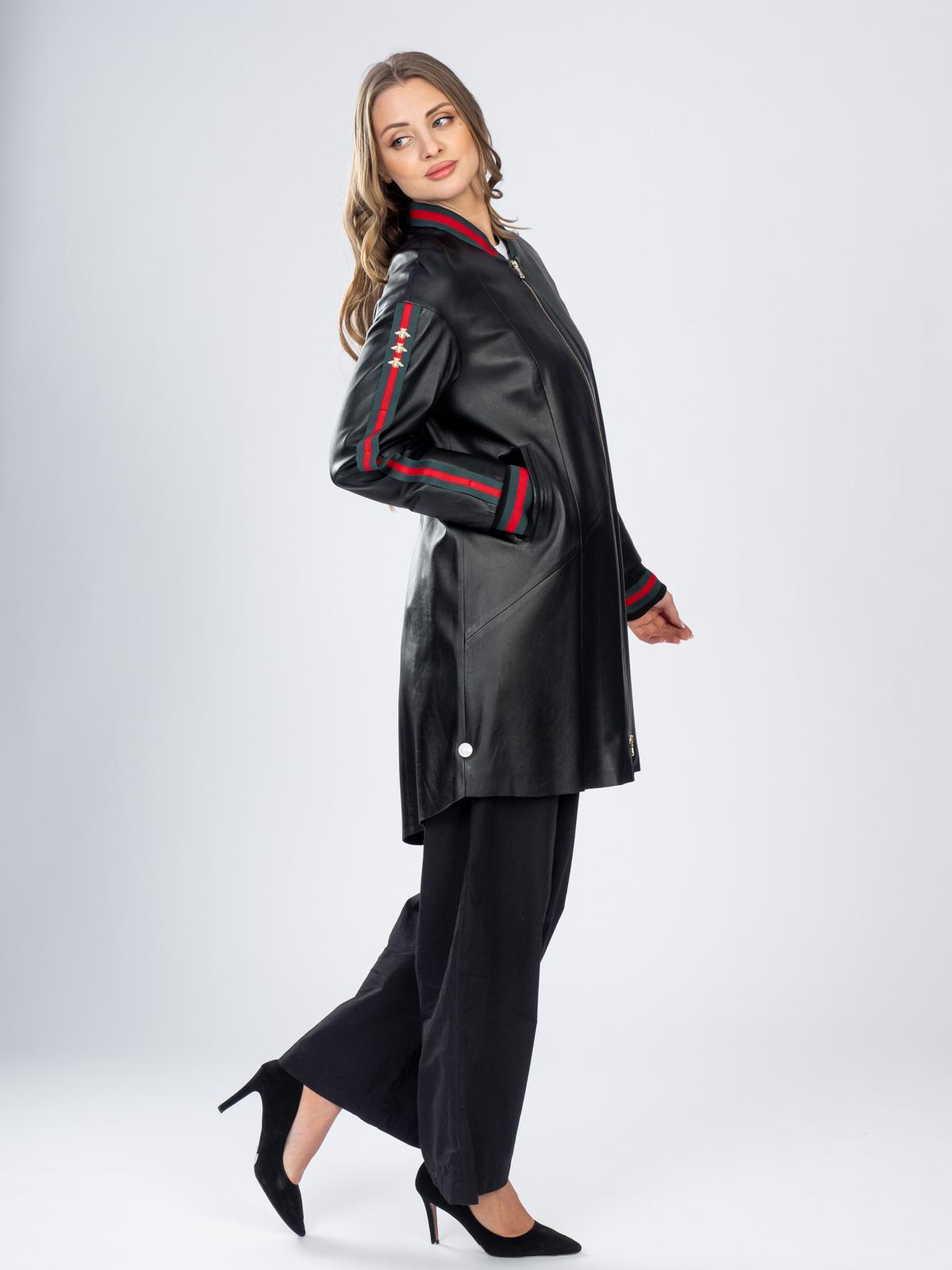 Плащ женский из натуральной кожи LINDI WEST 2320-90