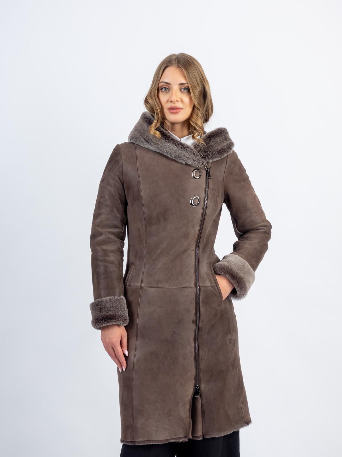 Дубленка женская из меха овчины Lucrezia 7017