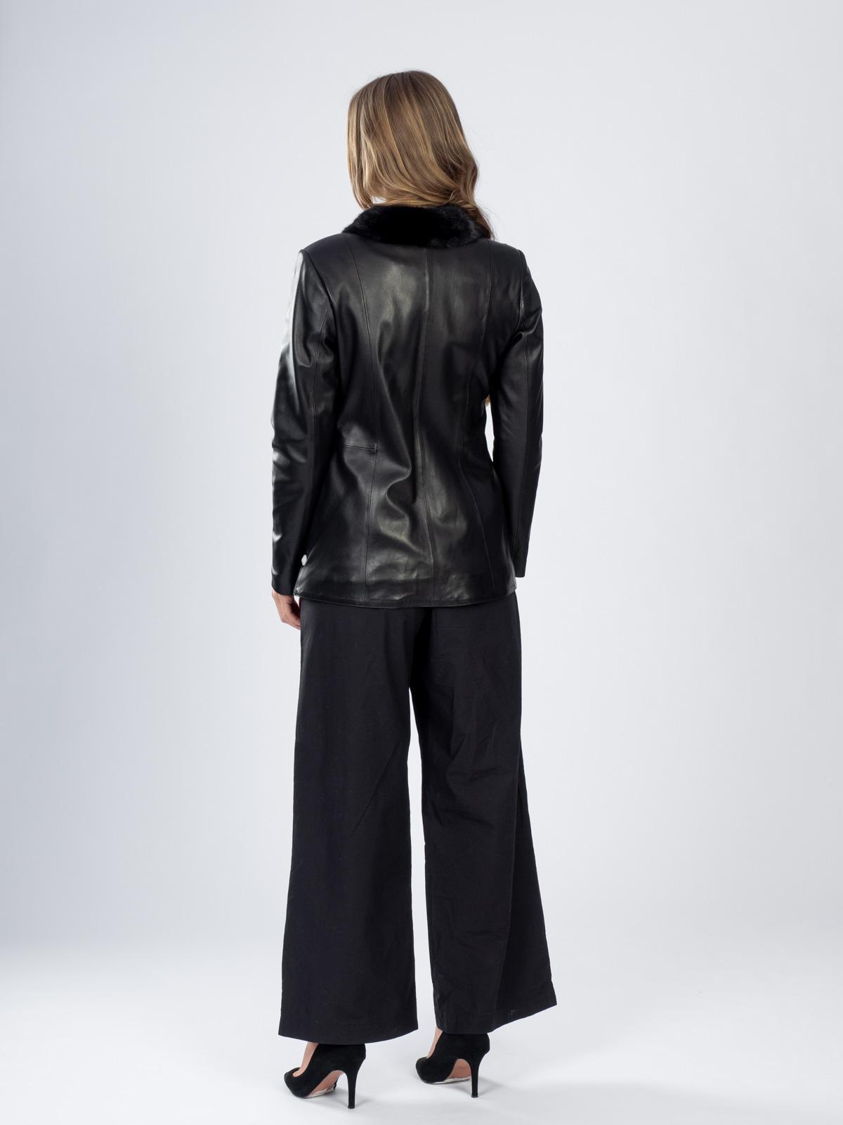 Куртка женская из натуральной кожи FASHION STAR 633