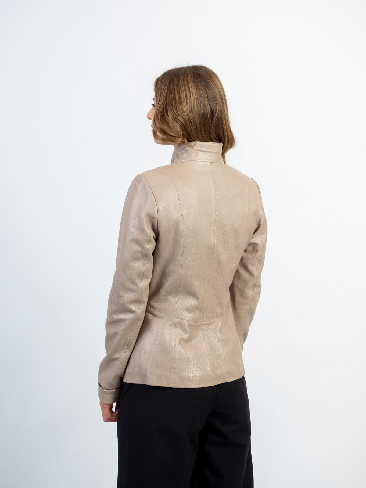 Куртка из натуральной кожи женская OKSA Z-7352