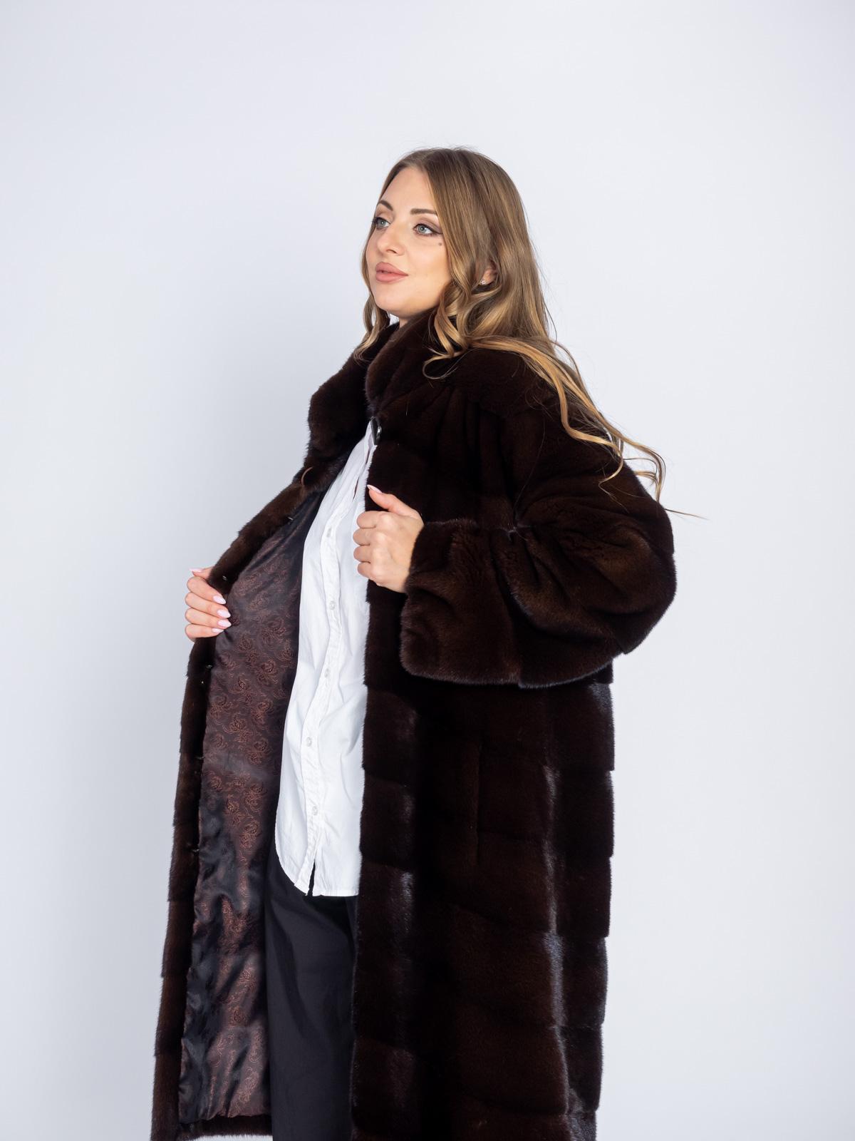 Шуба из меха норки Империя Меха 468