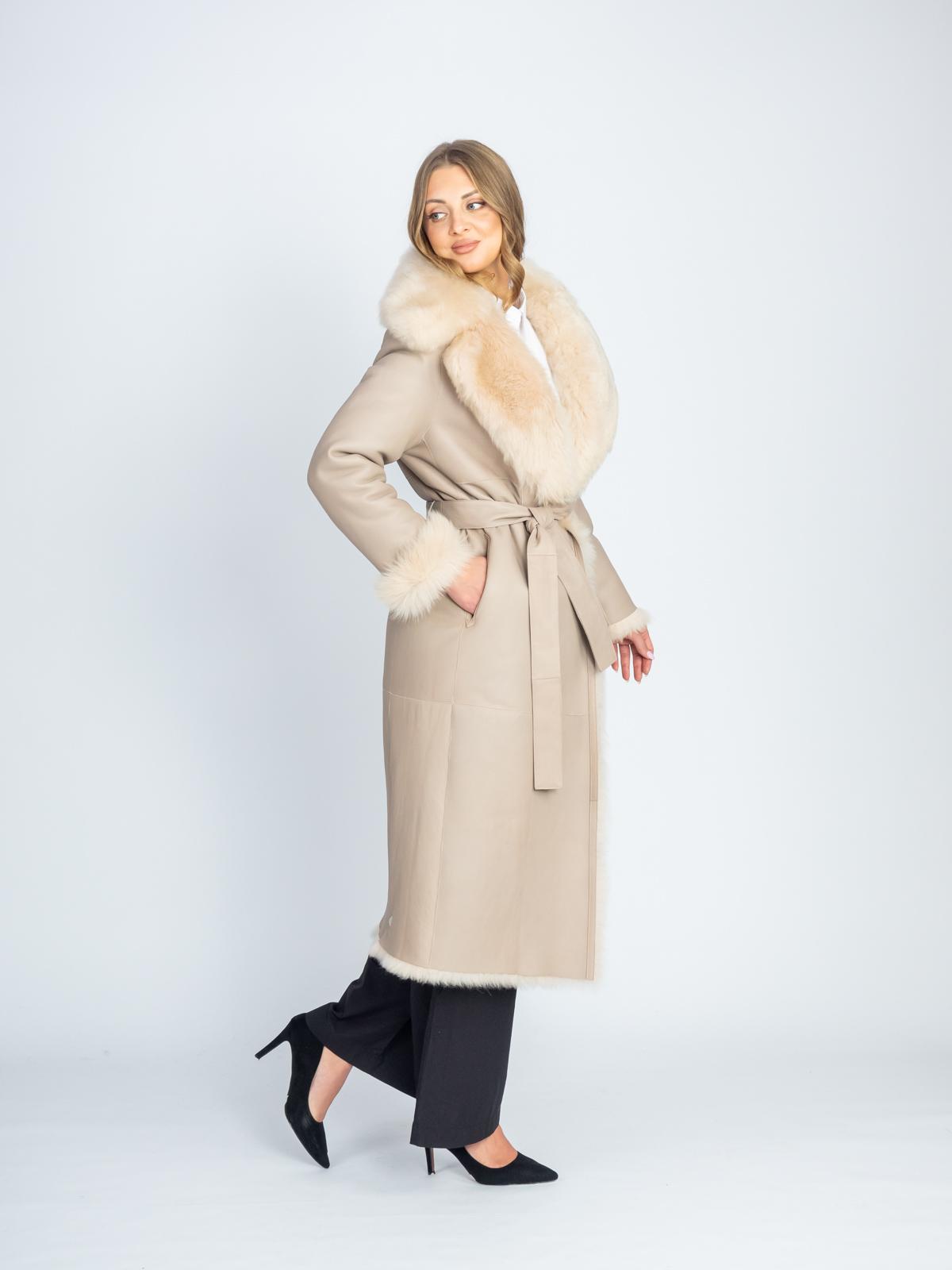 Дубленка из меха овчины DREJANI 132.SP/120DJ