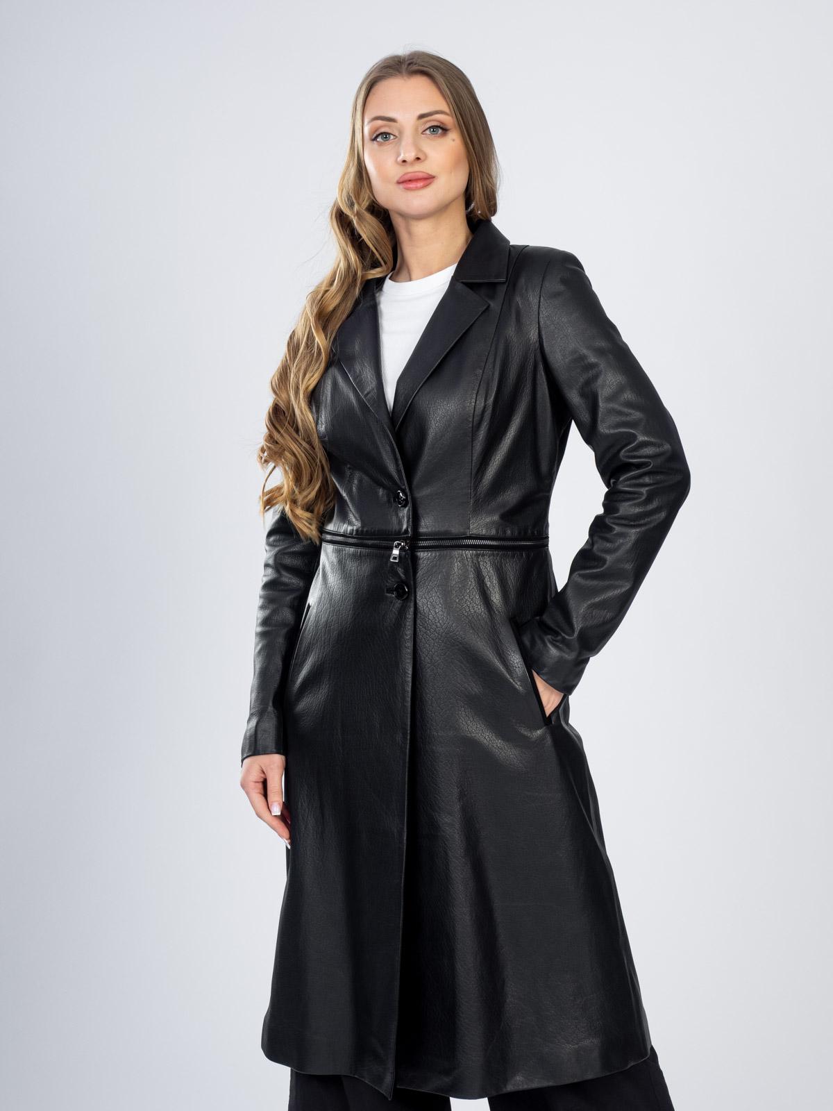 Плащ женский из натуральной кожи Tony Grazza 4622