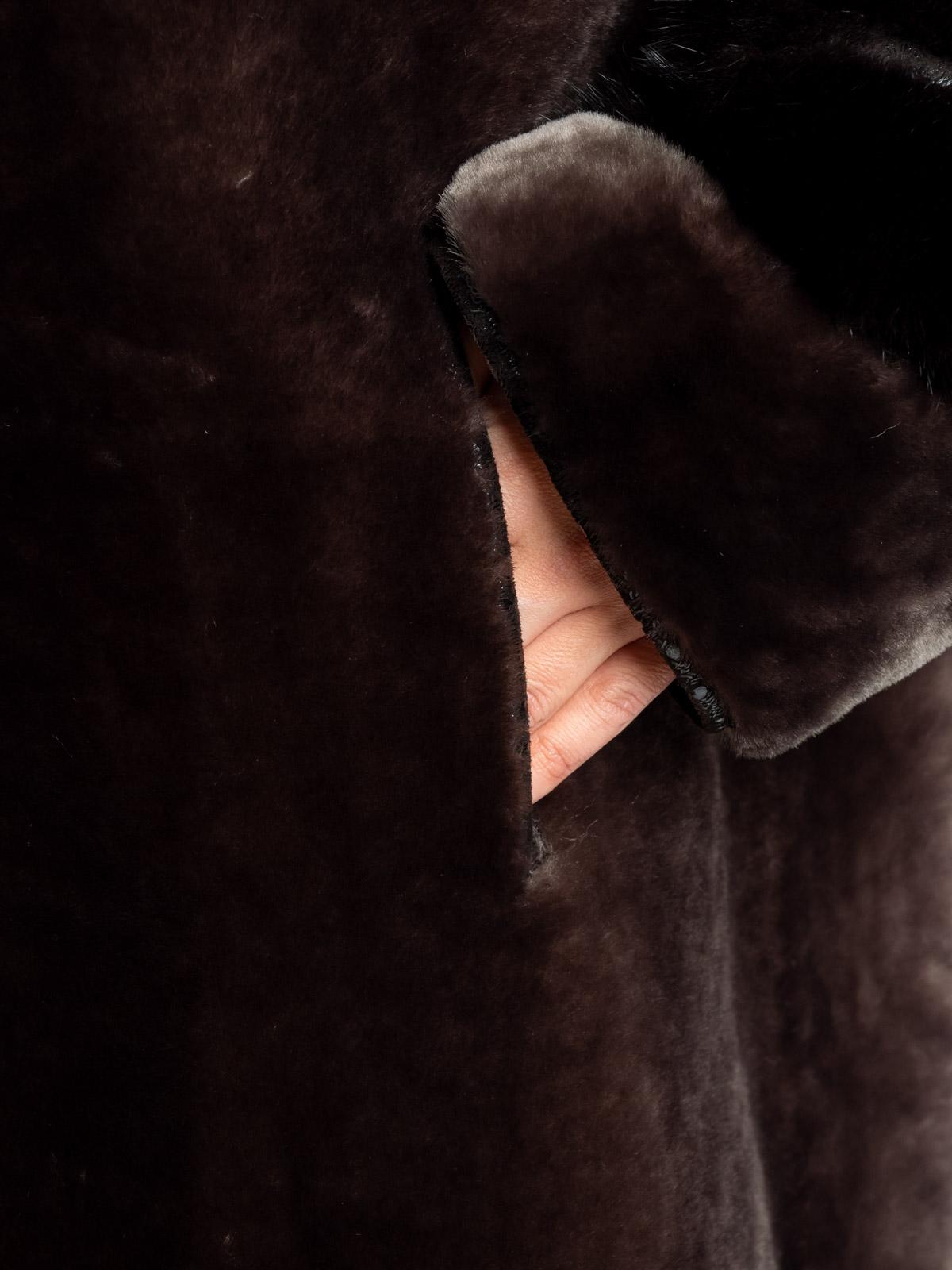 Шуба женская из меха овчины Bagira Queen M-223