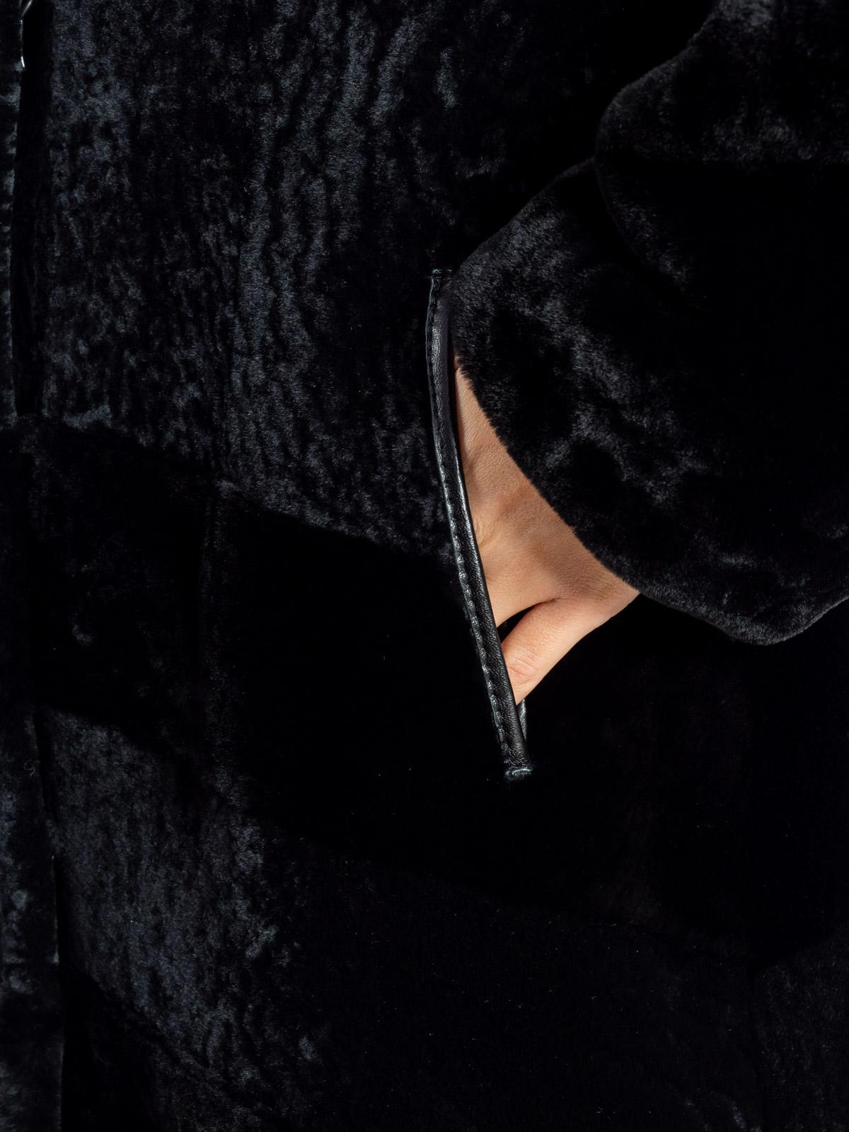 Шуба женская из меха овчины VERA&NIKA ШСР-9078