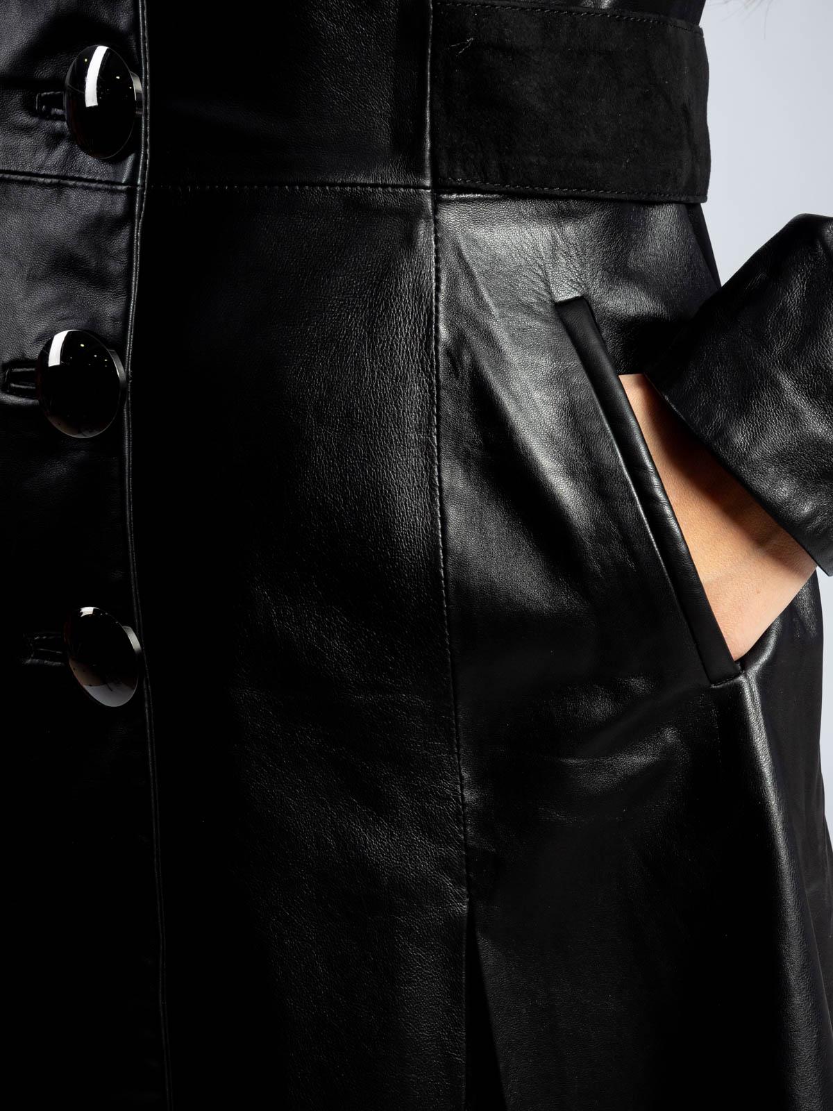 Плащ женский из натуральной кожи Dio Gamez 15393