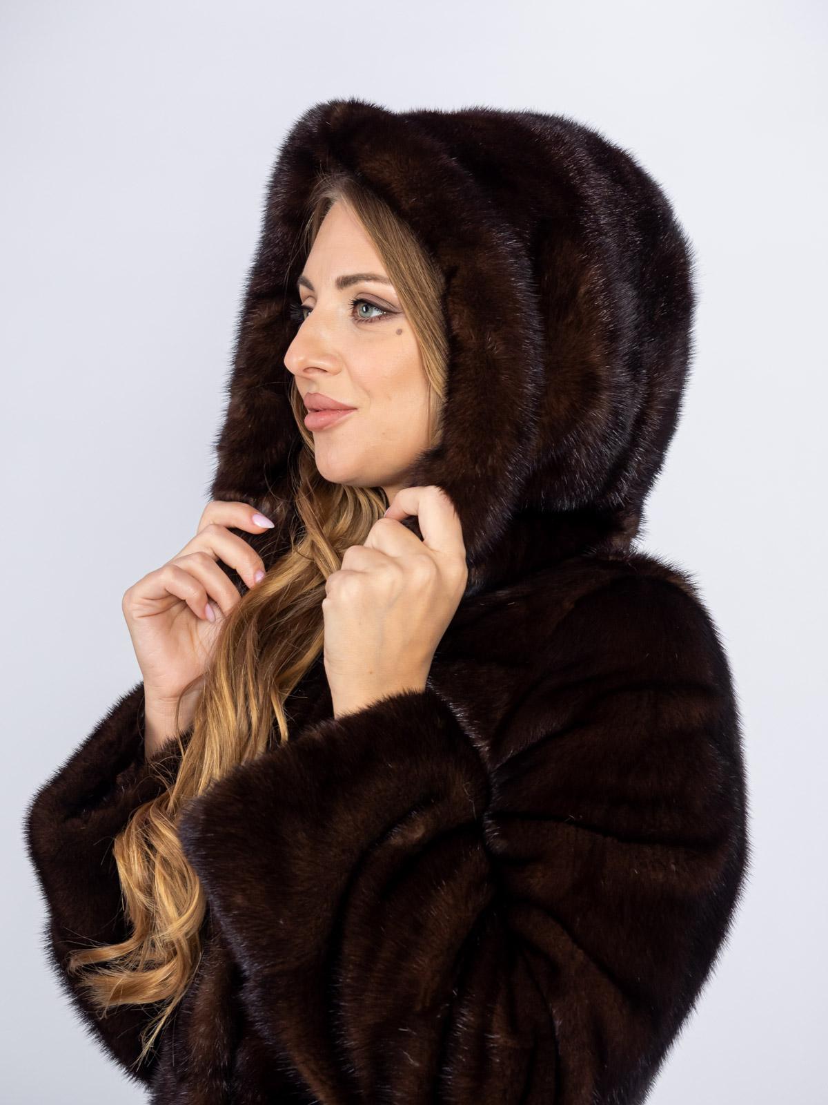 Шуба из меха норки Меха России 509К