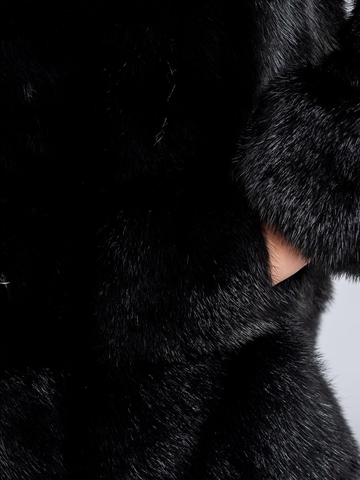 Шуба норковая Классика Поперечка