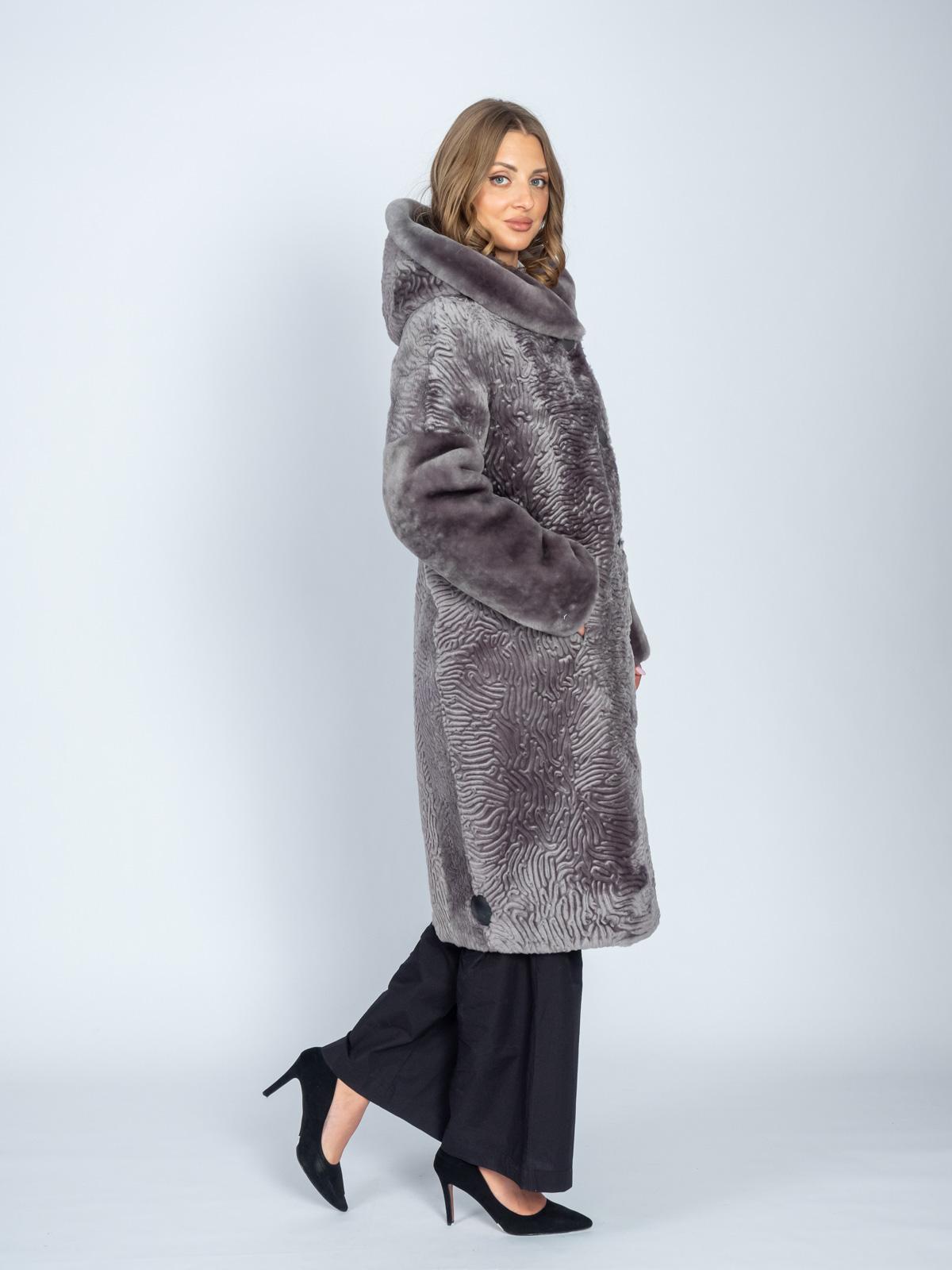 Шуба женская из меха овчины Sofia Furs B281