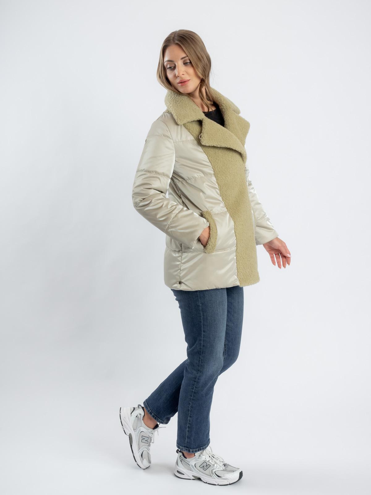 Куртка женская из экомеха керли REBBEKA Q-185