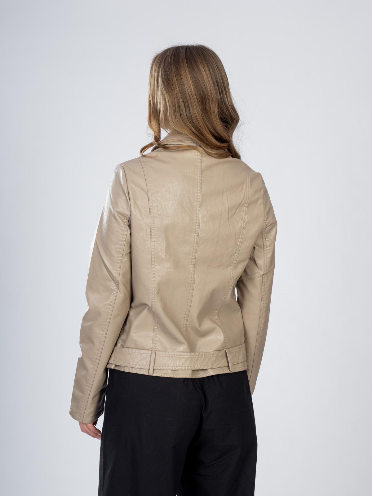 Куртка женская из эко-кожи 1185