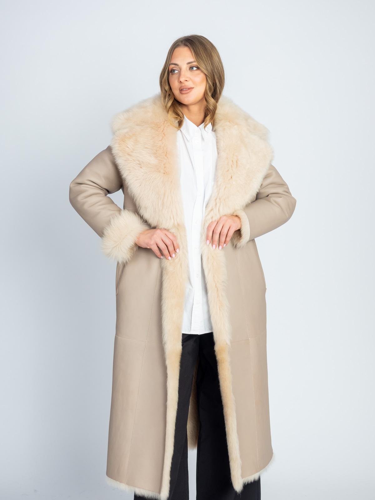 Дубленка из меха овчины DREJANI 132.SP/120DJ