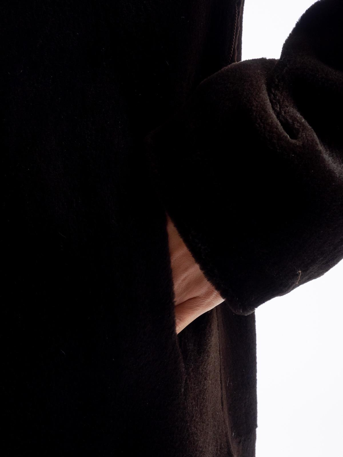 Шуба из меха нутрии Золотой Олимп Лиля