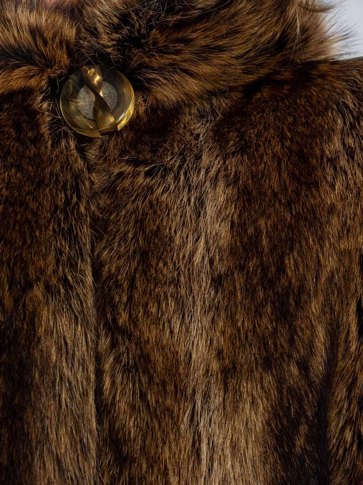 Шуба женская из меха енота Меха России 288-к 