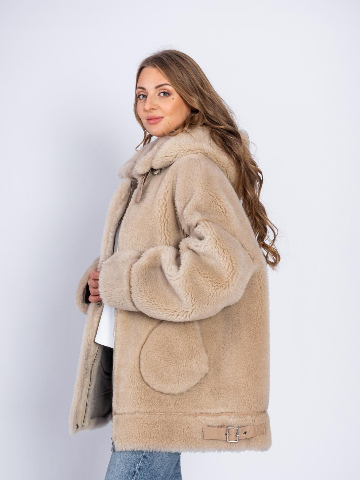 Шуба из эко-меха TORRISS K88536Y