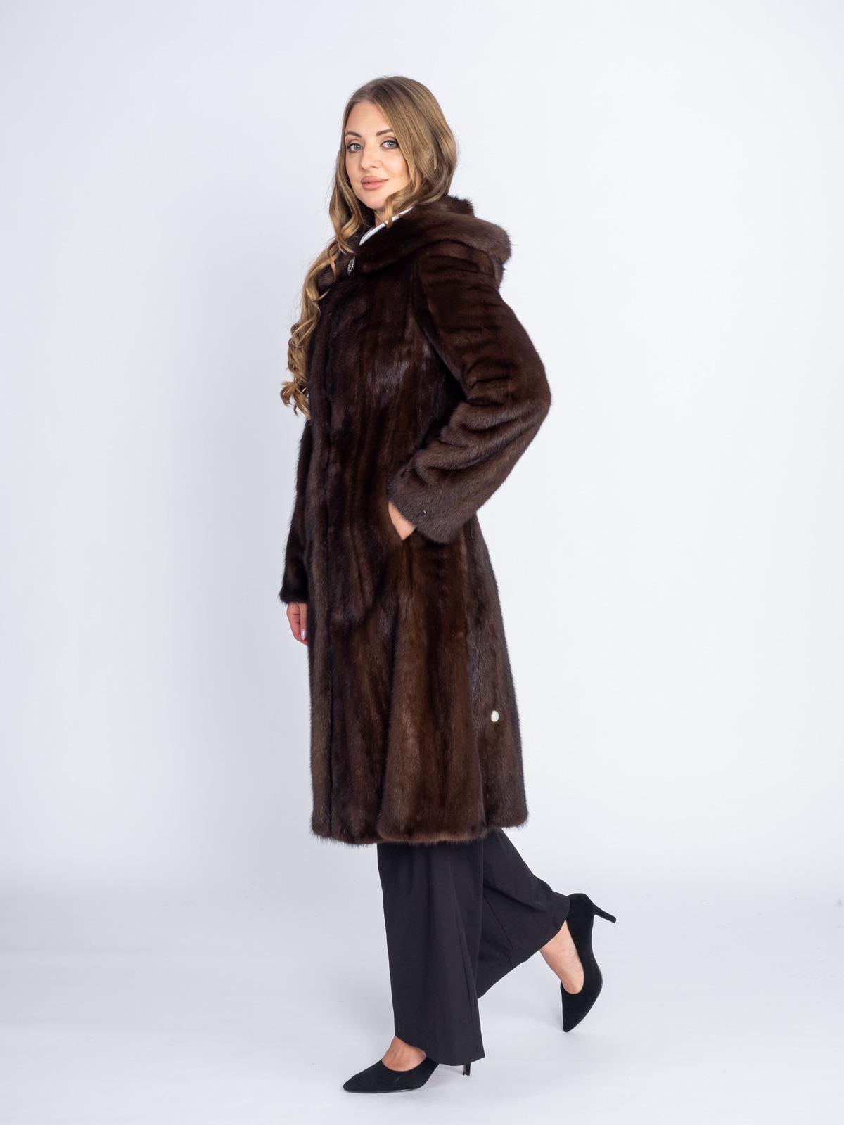 Шуба норковая Классика Гаде
