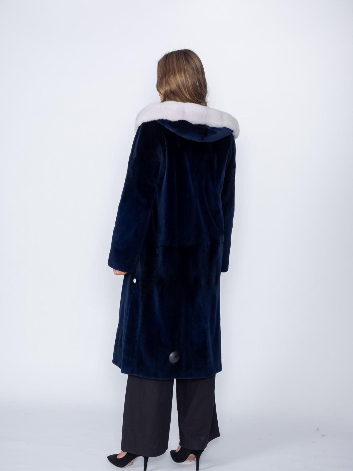 Шуба женская из меха норки MR FURS Makis Roussoulis DD403 / GB-104