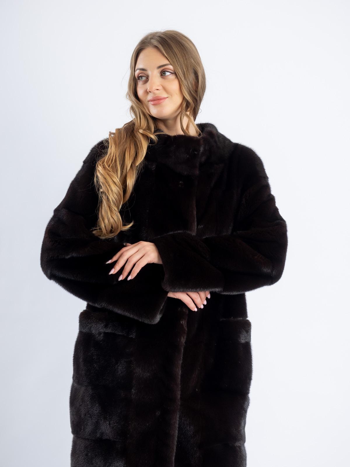 Шуба женская из меха норки Меха России 535