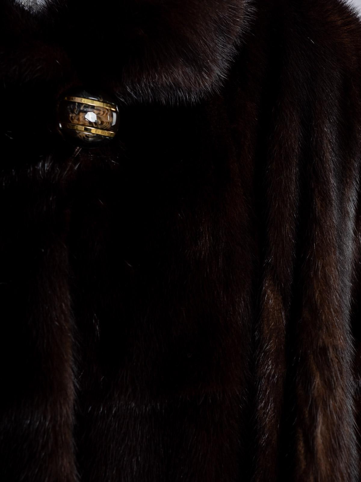 Шуба норковая Классика Трапеция пластины