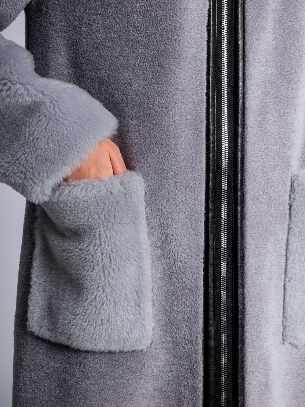 Шуба женская из эко-меха Дианель Меховой дом Э-92