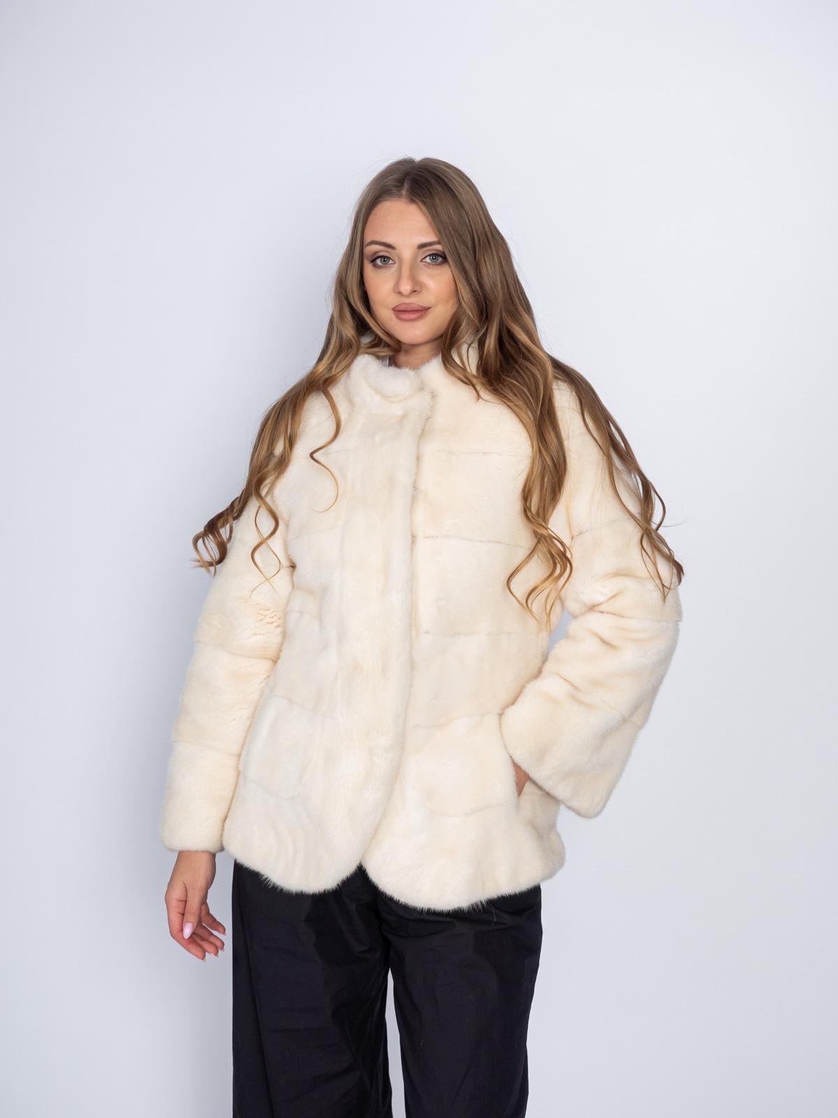 Шуба из меха норки женская  Меховая Мода MULLER