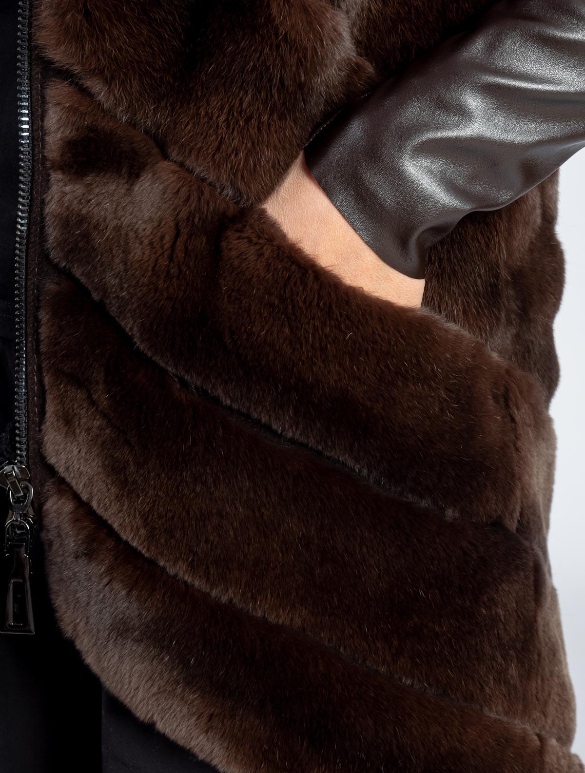 Жилет из меха кролика Меха России 574