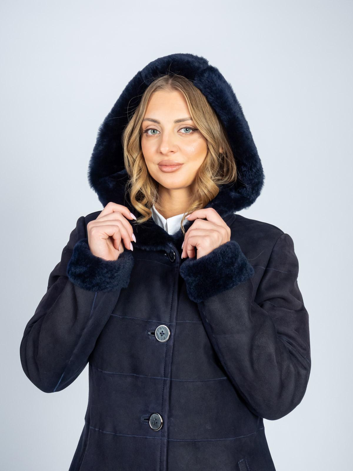 Дубленка из меха овчины 2383