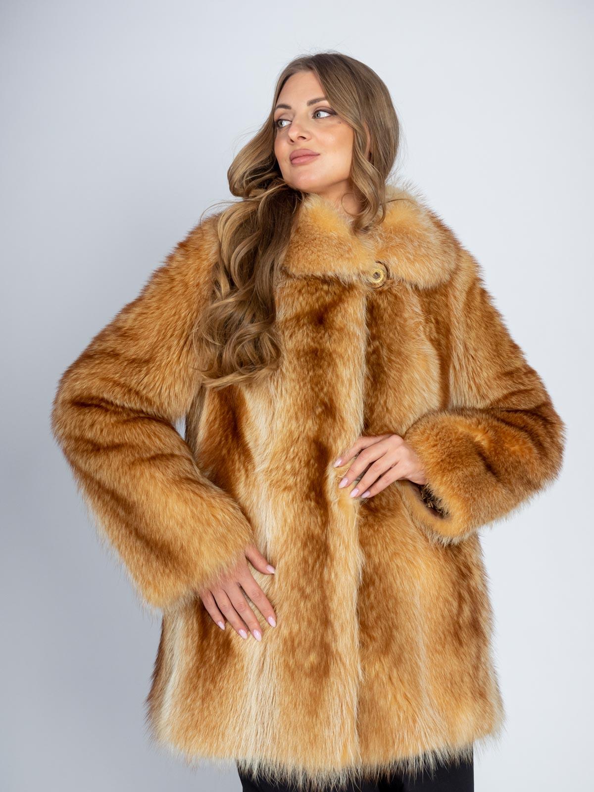 Шуба женская из меха енота Меха России 288-267