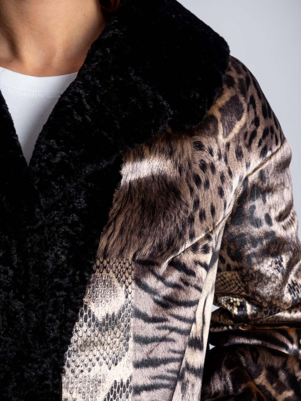 Шуба из эко-меха Simakhov SM2133