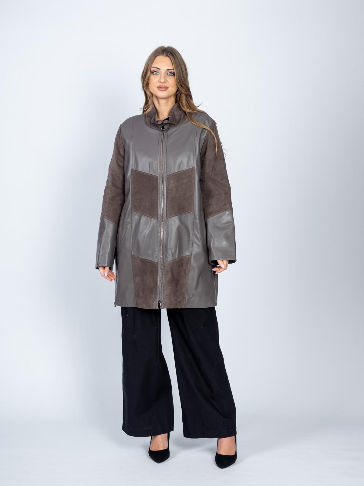 Куртка женская из натуральной кожи Via Valente P-159